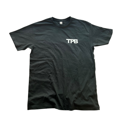 Branded black Unisex T-shirt  + Free Tray Bake