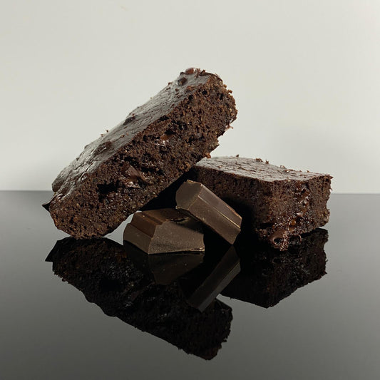 Double Chocolate Protein Brownie bars